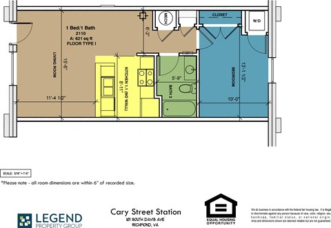 Cary Street Station Floorplan
